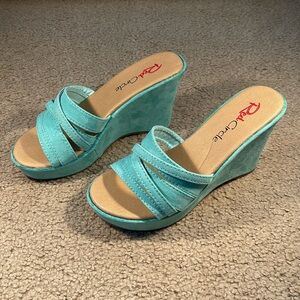 Red Circle Mint Wedges